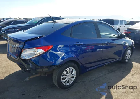 2016 Hyundai Accent Se из США, поврежденный, VIN KMHCT4AEXGU091685